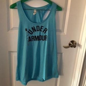 Blue Under Armour tee shirt